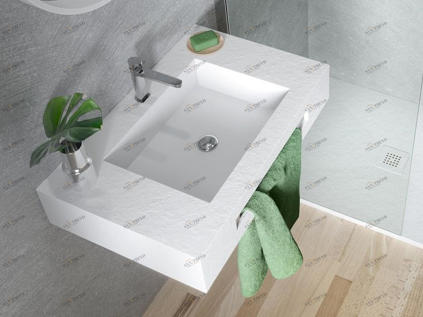 Подвесная раковина настенная овальная Acquabella Integra белая sun-id-1369239