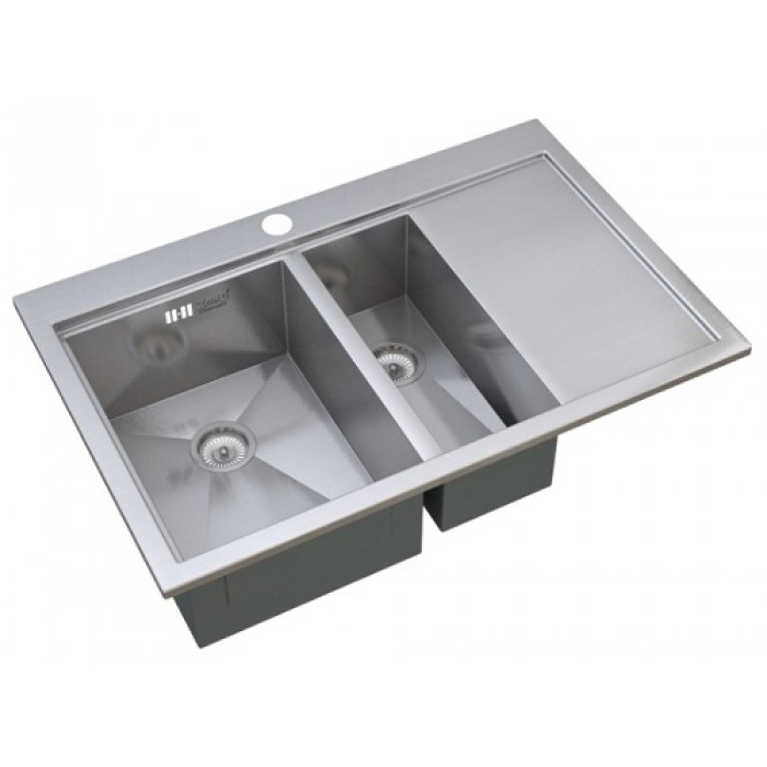 Zorg ZM X-7852-2-L Мойка кухонная прямоугольная Zorg  - Вид №1