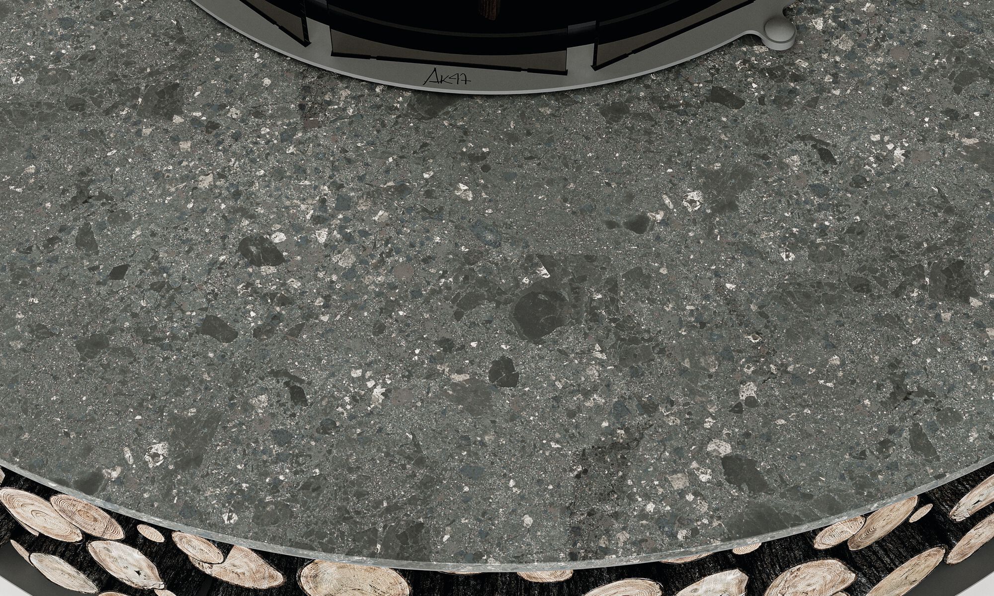 Жаровня с керамогранитным верхом Ak47 Design ZERO KERAMIK ARCH-00035806 - Вид №20