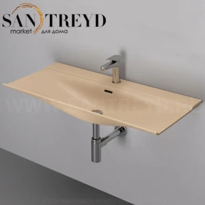 THL00241 Подвесная раковина настенная прямоугольная ArtCeram TheOne