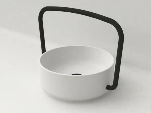 6926-u7-80ma Накладная раковина на столешницу  овальная JUSTIME Chapter