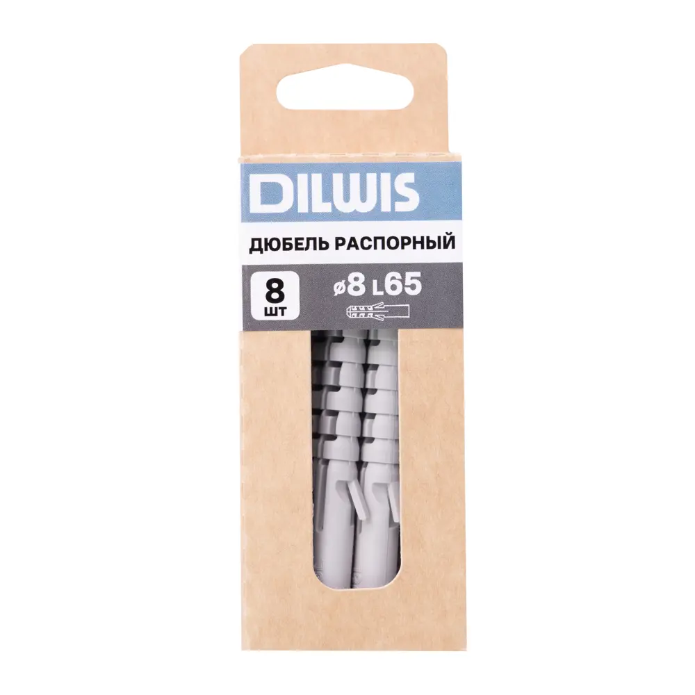 Дюбель распорный нейлоновый Dilwis 8x65мм 8 шт STLM-2158557 - Вид №5