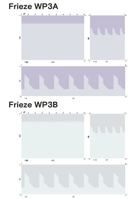 Водонепроницаемые обои для ванной комнаты Ex.T Frieze ARCH-00043184 - Вид №7
