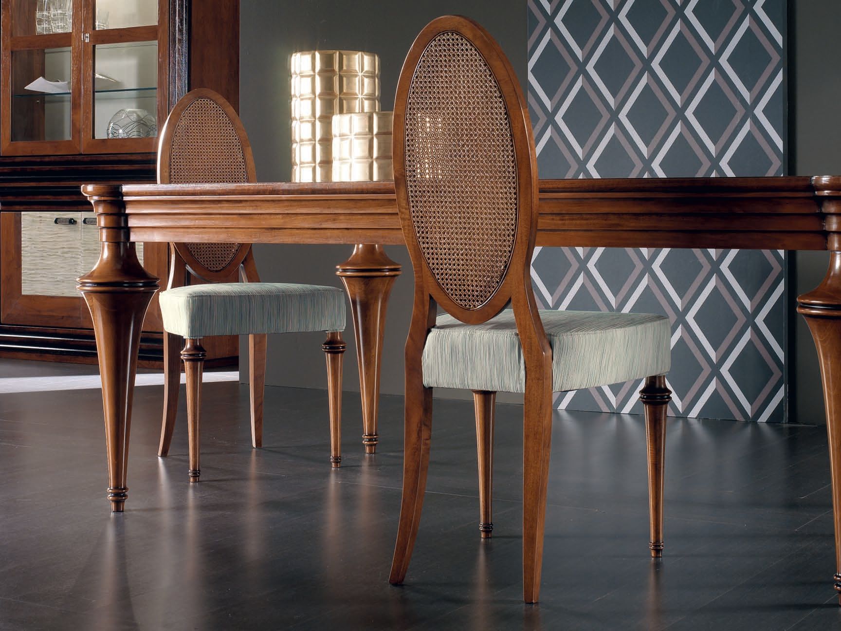 Твердый деревянный медальон стул Cantiero ÉTOILE day ARCH-00112732