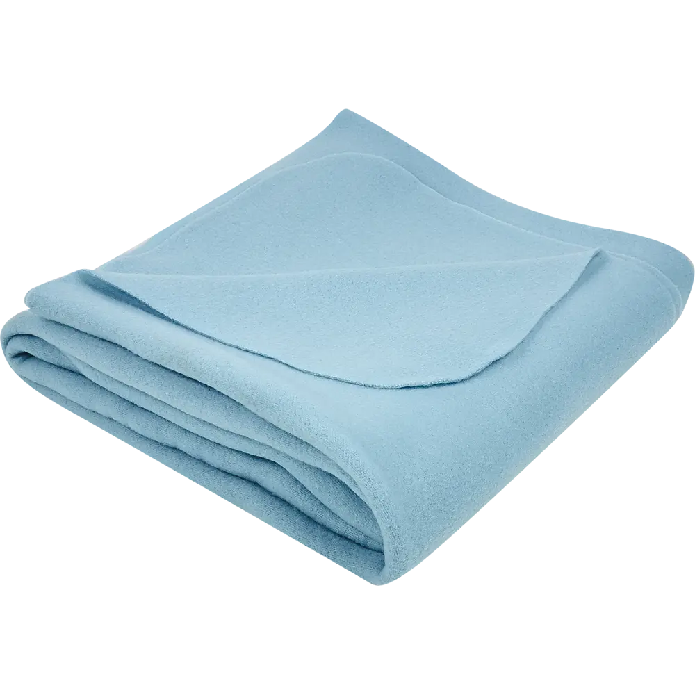 Плед 110x150 см флис цвет голубой Santreyd STLM-2176883 - Вид №2