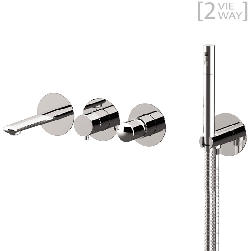 FU710D2P Душевой набор DANIEL RUBINETTERIE Fusion