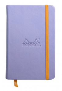 488386 Блокнот "rama" А6, 96 листов, в линейку, ирис Rhodia
