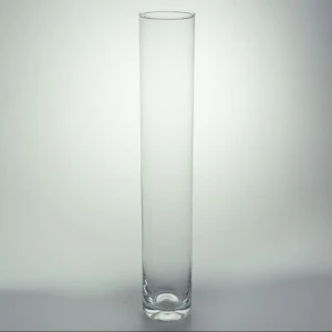Ваза Evis Цилиндр стекло h30 см цвет прозрачный
