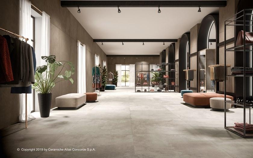 Atlas Concorde Пол из керамогранита под бетон Raw sun-id-1421703 - Вид №41