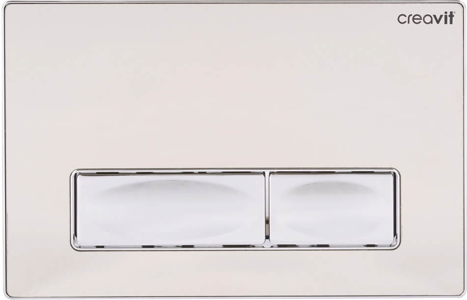 GP4004.00 Кнопка для инсталляции металл нержавейка Creavit  - Вид №1