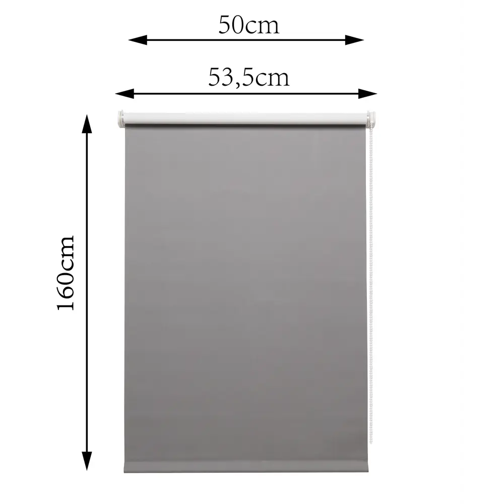 Рулонная штора INSPIRE Santos с эффектом блэкаут - полное затемнение и приватность 82688278 STLM-1402966 - Вид №11