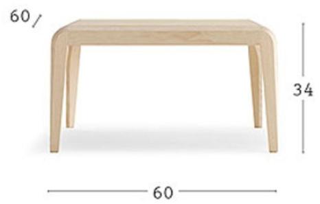 Billiani Квадратный журнальный столик из ясеня Aragosta sun-id-1432114 - Вид №4