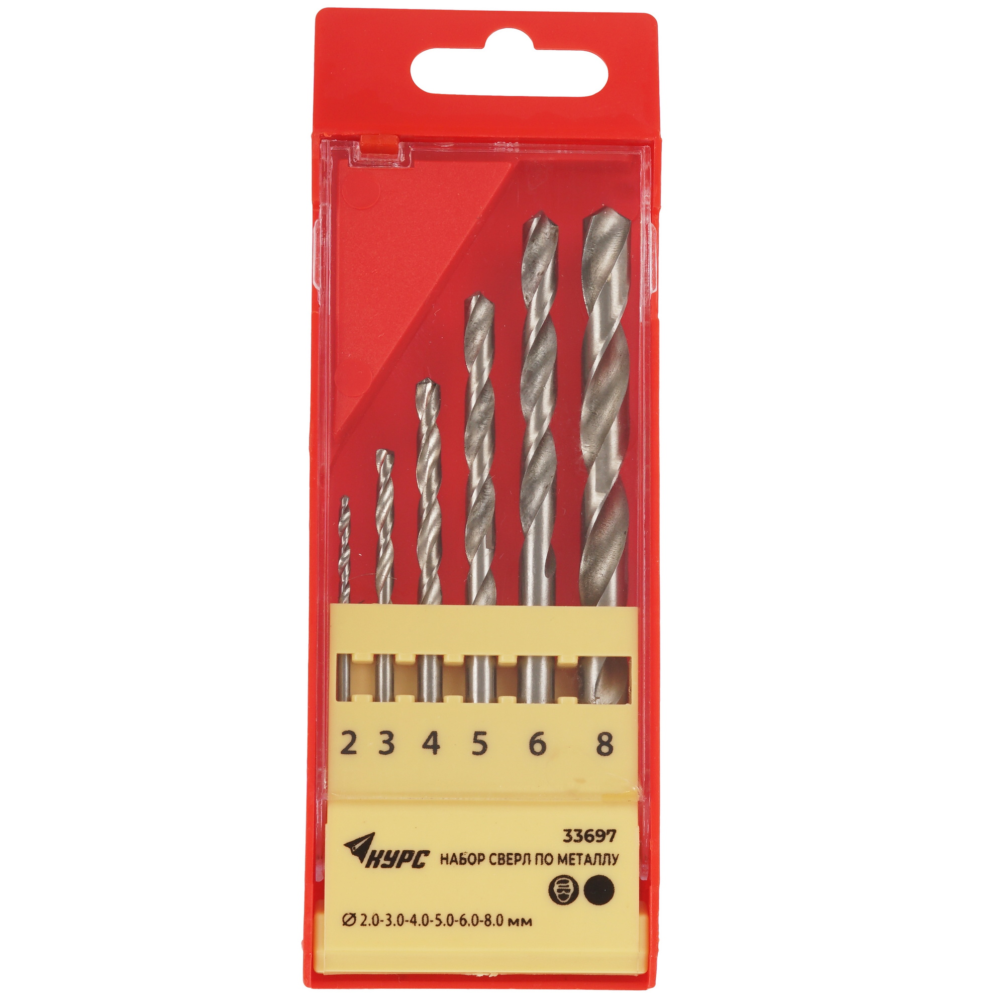 Набор сверл КУРС 33697 9256568 STDN-0103479 - Вид №2