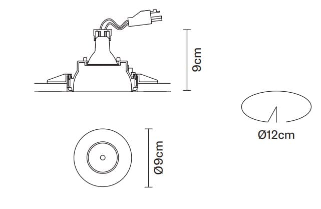 Металлический утопленный прожектор Fabbian Инструменты ARCH-00007571 - Вид №7