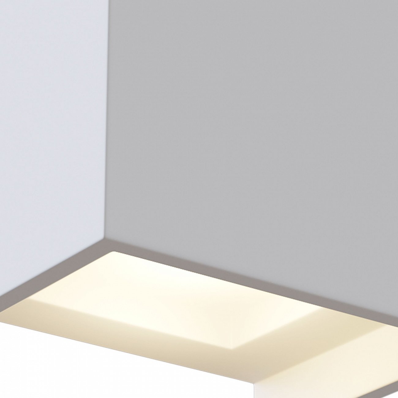 Бра настенное белое квадратное 10 см Parma C155-WL-02-3W-W TECHNICAL CEILING & WALL 00-3957410 Белый  - Вид №2