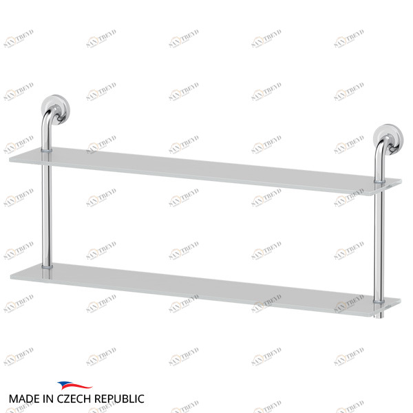 Полка 2-х ярусная 80 см Ellux ELEGANCE ELE 039 sun-id-561808