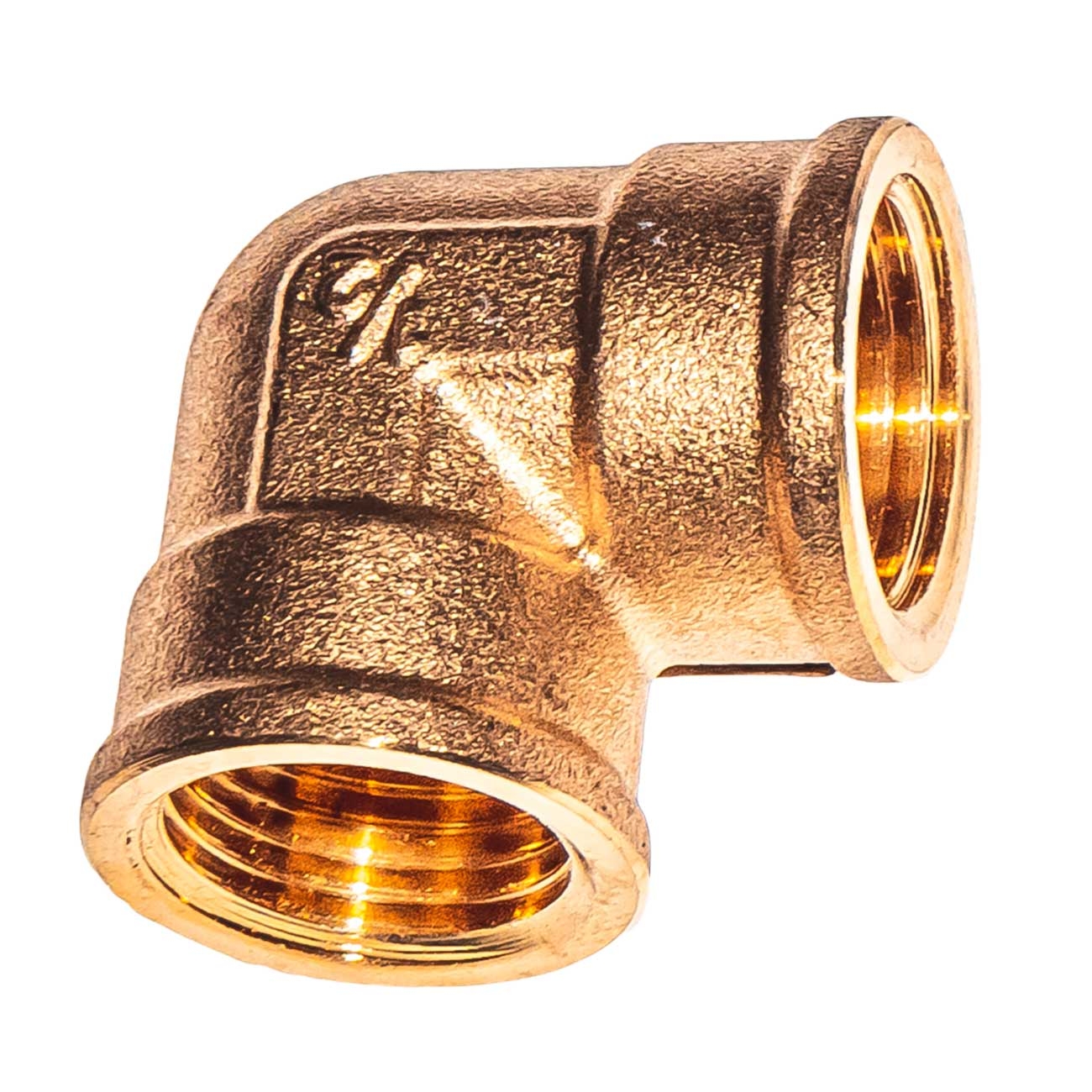 29030 Уголок сантехнический в/в 1/2", латунь LAB.Space  - Вид №1