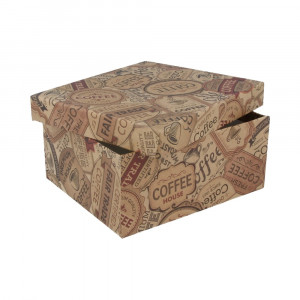 103-6 Коробка картонная крафт №11 15х13х6.7 см прямоуг. Grand Gift