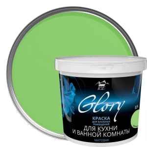 Краска для кухни и ванной цвет зеленая мята 0.9 л 81963988 STLM-2161715