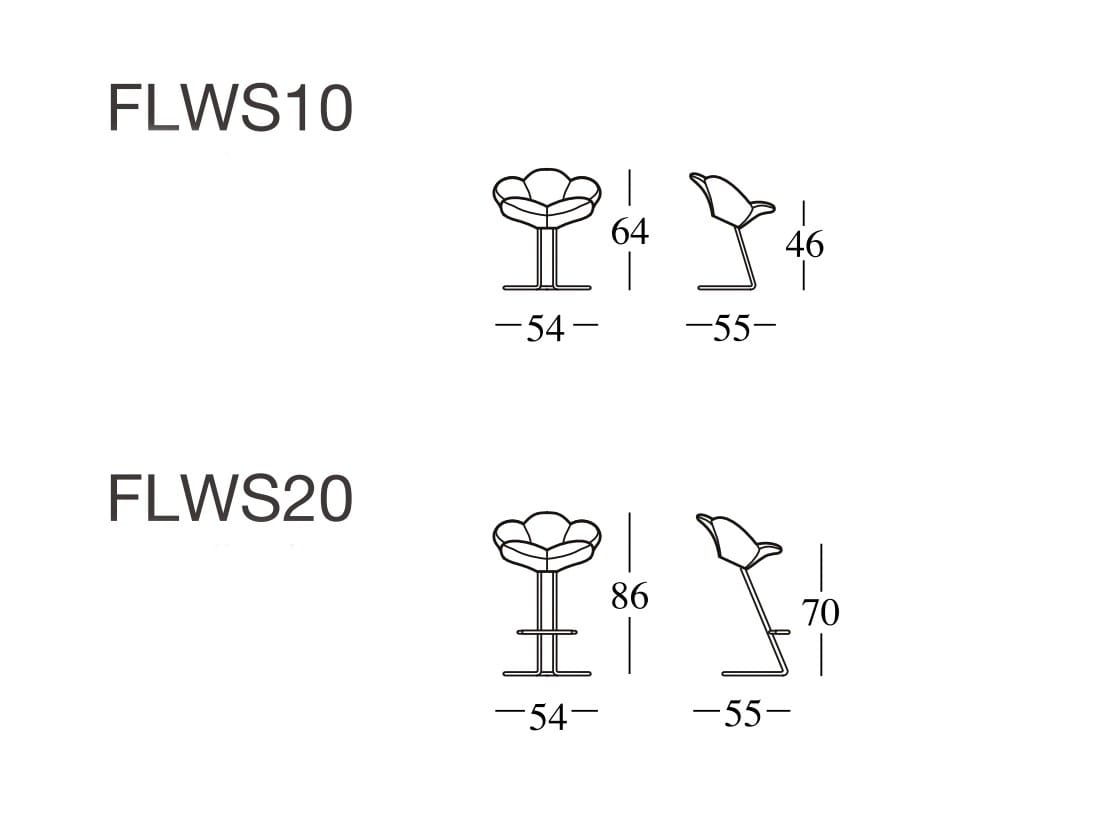 Табурет Edra для интерьера ARCH-00107201 - Вид №4