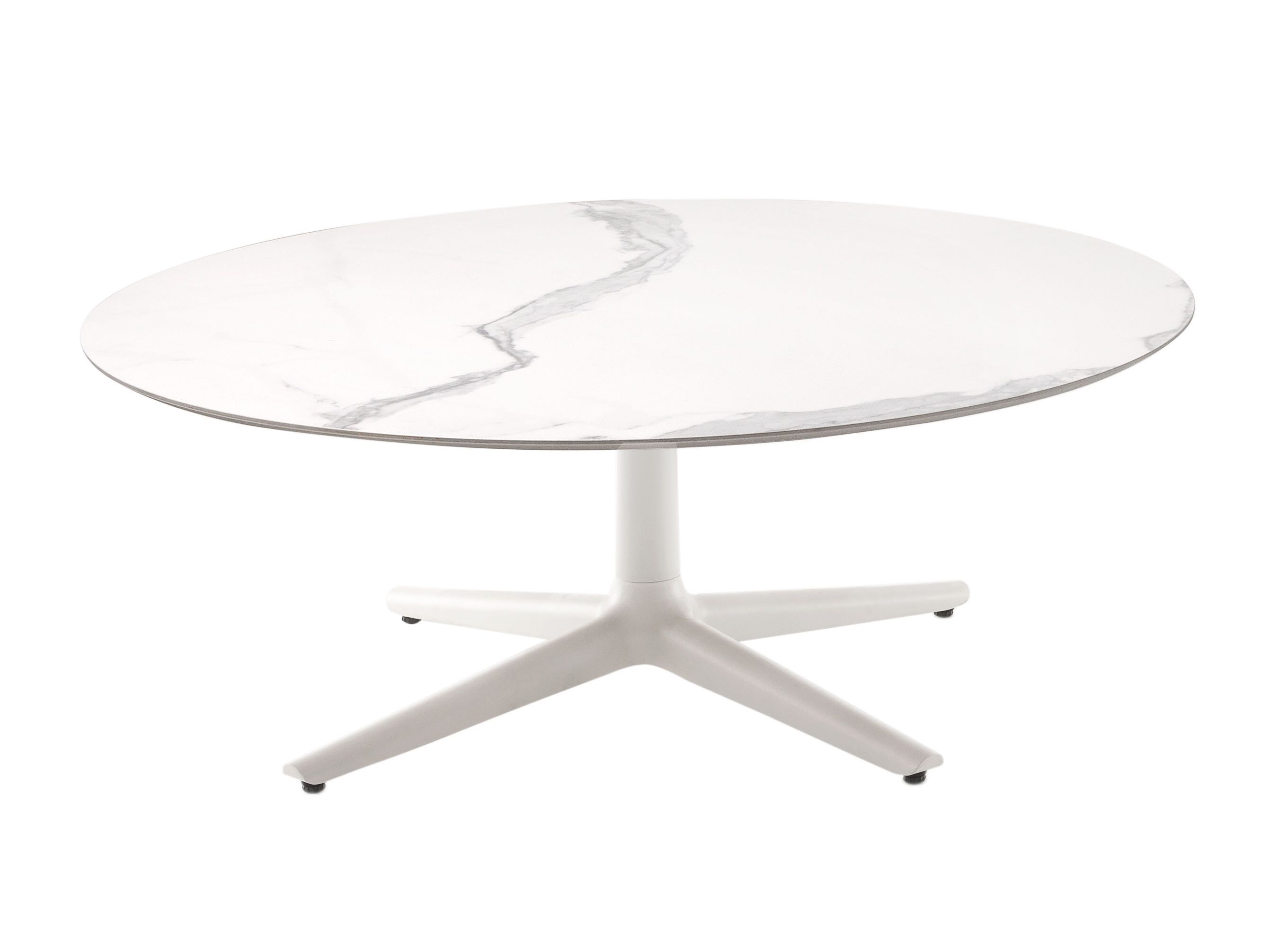 Круглый журнальный столик из керамогранита Kartell MULTIPLO ARCH-00112213