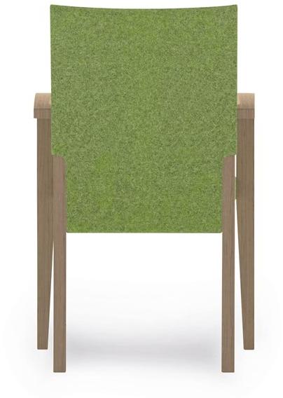 PIAVAL Штабелируемый тканевый стул с подлокотниками Theorema | health & care 44-14/5 - Вид №3