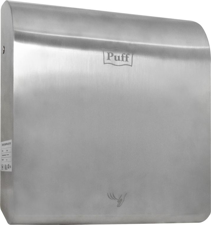 1401.387 Сушилка для рук высокоскоростная антивандальная 8855 PUFF  - Вид №1