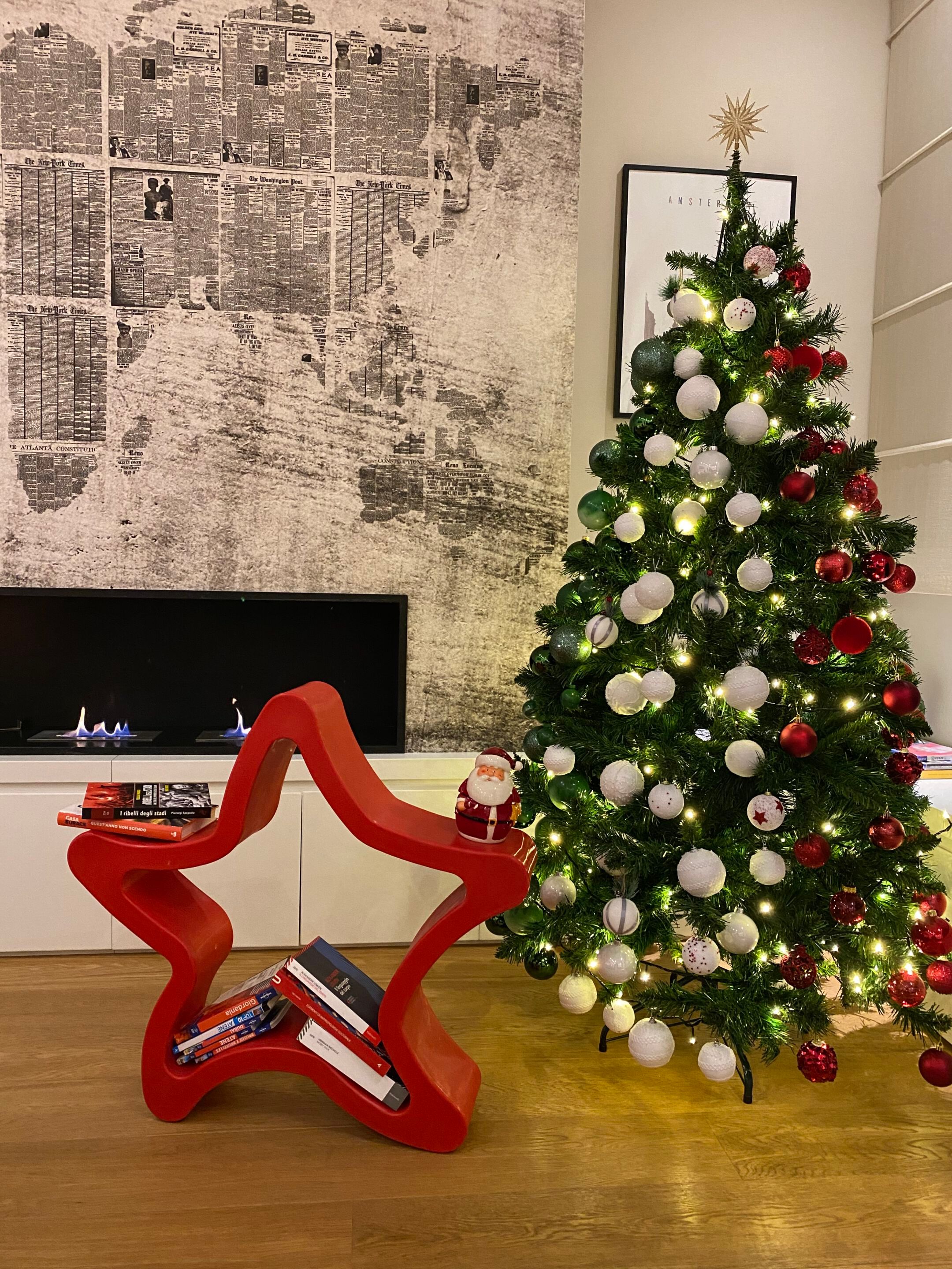 Стойка для журналов / навесной шкаф из полиэтилена Kloris DIVA ARCH-00016590 - Вид №3