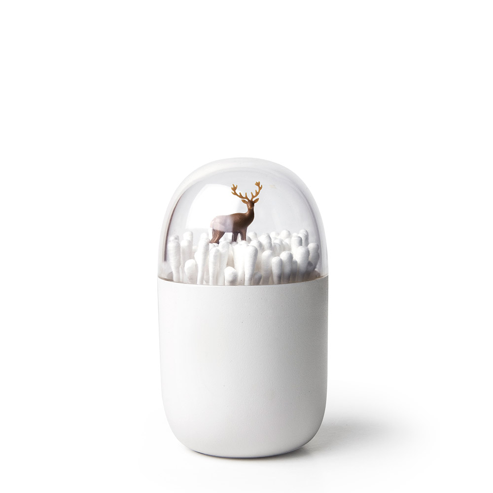 Контейнер для ватных палочек deeryard QUALY  253536 Белый  - Вид №1