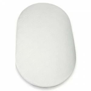 Овальный матрас для детской кроватки SmartGrow (кокос, холкон, холкон) COMFORTBABY SMARTGROW, SMARTGROW LIMITED 351315 Белый
