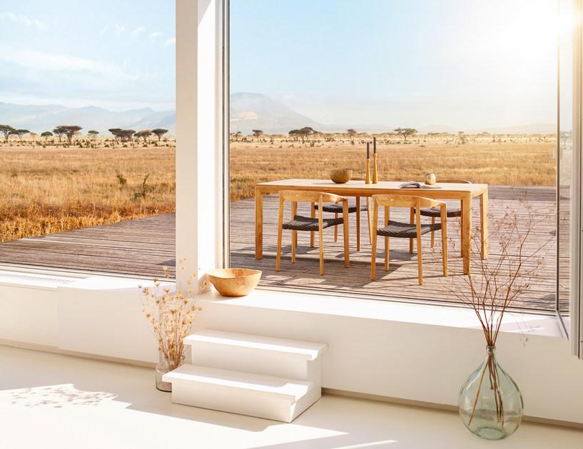 solpuri Прямоугольный обеденный стол из тика Lodge sun-id-1382559 - Вид №3