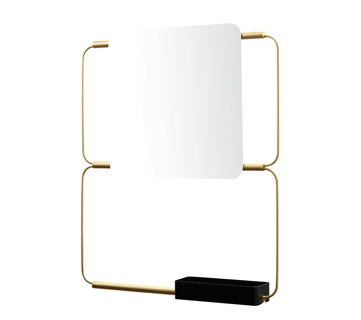 Ex.T Nudo Подвесная или настенная модульная система nudo-ottone_2 - Вид №1