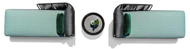 Varaschin Садовая кушетка из алюминия с порошковым покрытием Tibidabo sun-id-1386272 - Вид №2