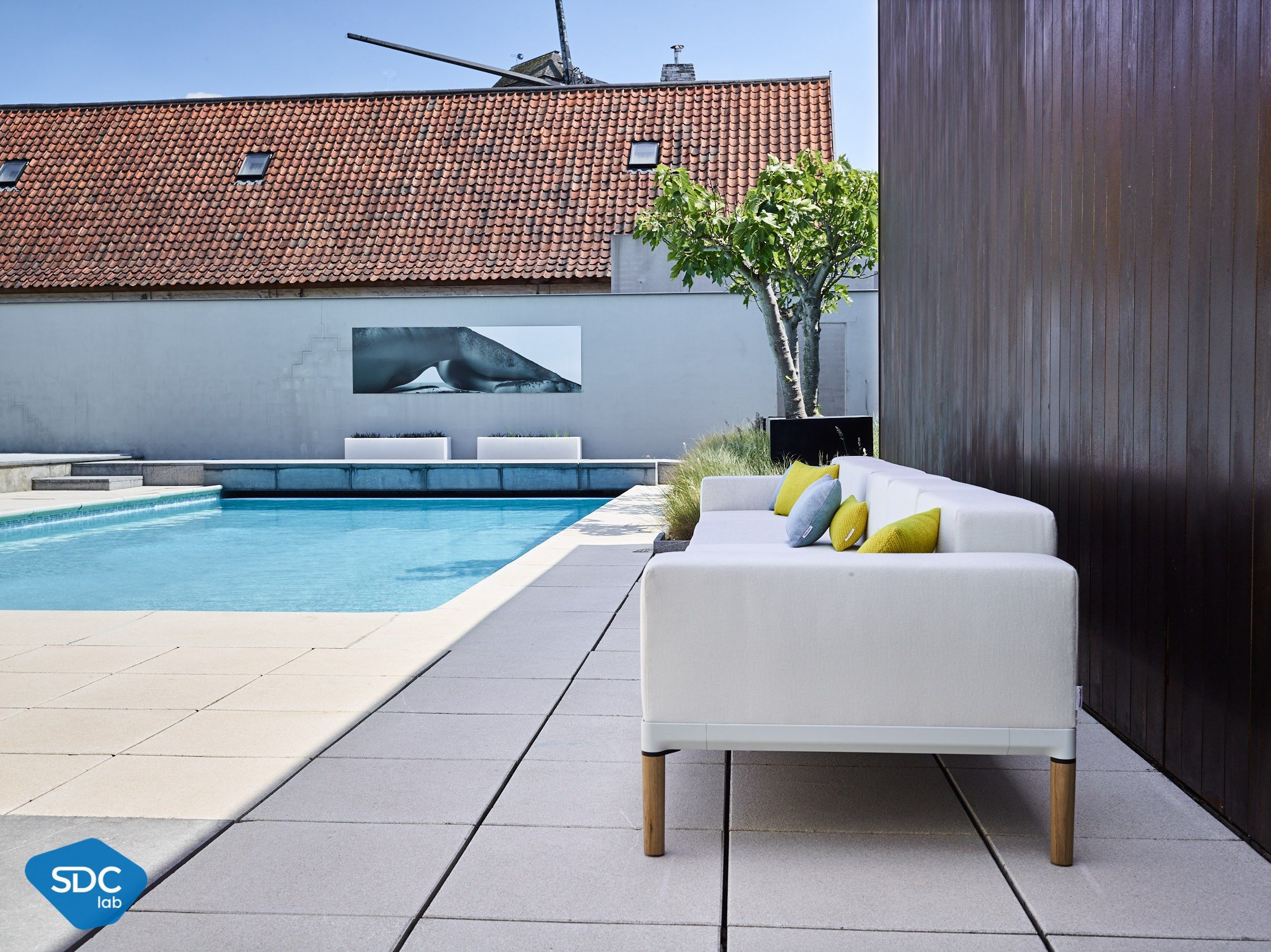 Модульный тканевый диван Quinze & Milan NORA ARCH-00039026 - Вид №7