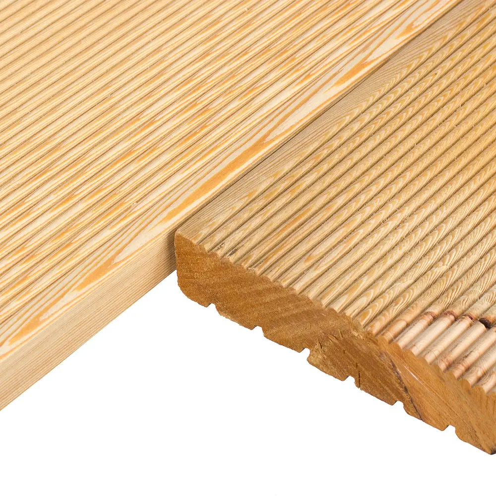 Доска террасная 27х142х2000 мм, лиственница сорт АВ, 3 шт Santreyd STLM-2176362 - Вид №1