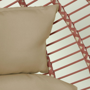 097578 Подвесное кресло розовое с основанием La Forma Elianis