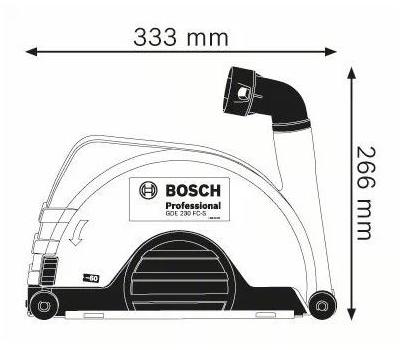 BOSCH PROFESSIONAL Пылезащитный колпак для шлифовальных машин sun-id-1365441 - Вид №1