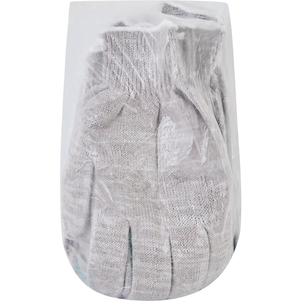 Перчатки хлопчатобумажные с ПВХ размер единый И-8034-И, 5 пар Santreyd STLM-2094055 - Вид №2