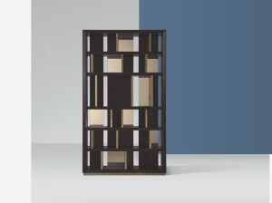 Двухсторонний книжный шкаф