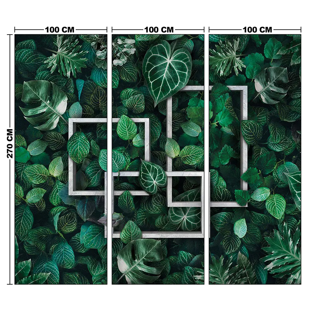 Фотообои Экзокуб флизелиновые 300x270 см L13-583 FBRUSH 3D FLIZART STLM-2059236 - Вид №4