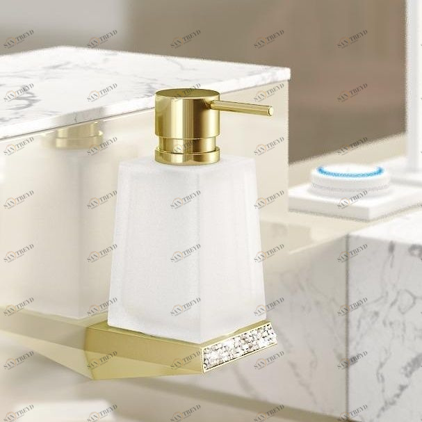 Дозатор для мыла золотой Sonia S8 SWK 165032