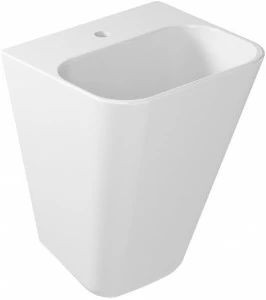 5407M Подвесная раковина настенная овальная Galassia MEG11 белая