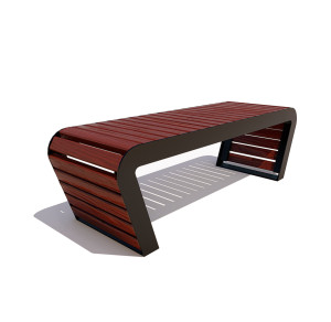 TEBS02.01.01-MS.EU ТЕРРИ 02 без спинки, скамья парковая LAB.Space