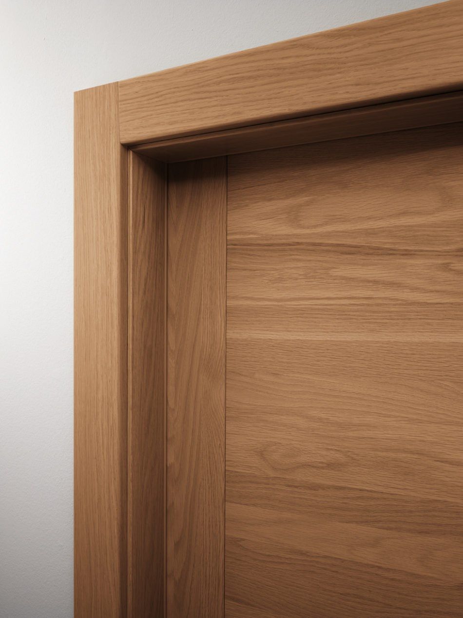 Распашная дверь из массива дерева GAROFOLI Пангея ARCH-00074000 - Вид №7