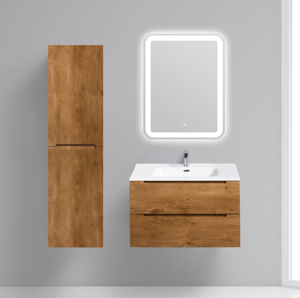 Шкаф подвесной, левосторонний BelBagno ETNA-1500-2A-SC-RN-P-L - Вид №1