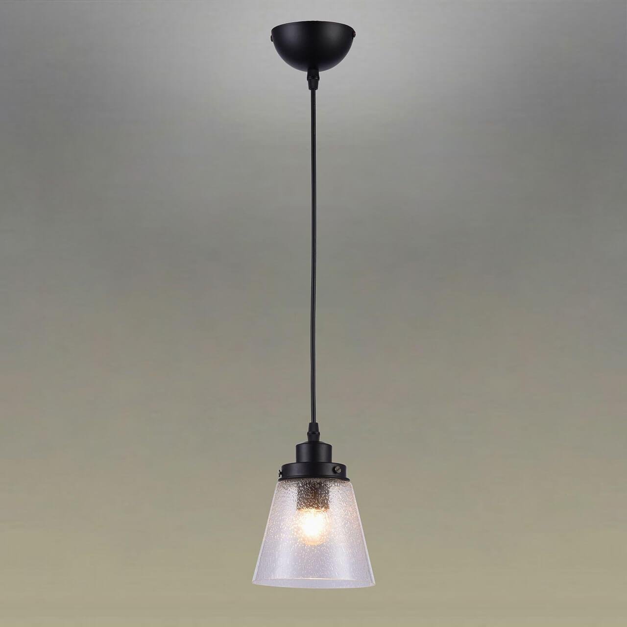 Подвесной светильник Omnilux Borgo OML-51006-01 OMNILUX BORGO 223212 Черный - Вид №1