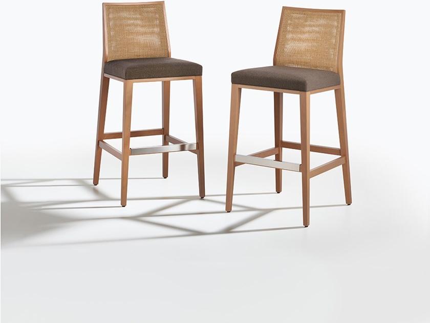 Potocco Табурет из бука со спинкой Queen 765/acc - Вид №2