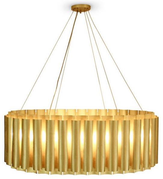 BRABBU Подвесной светильник ручной работы из латуни Aurum sun-id-1499844 - Вид №1