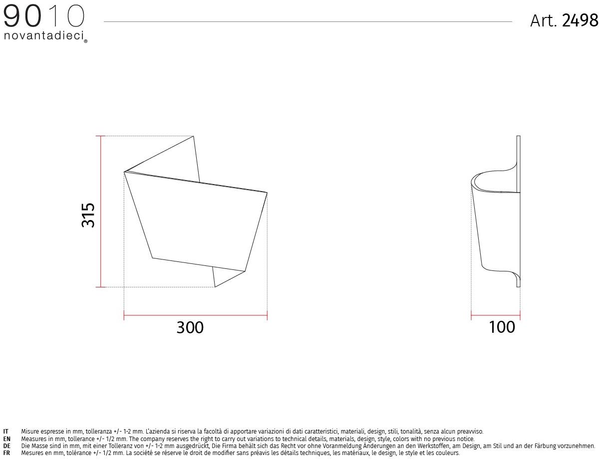 9010 novantadieci Аппликация светодиода из керамики  2498  - Вид №4