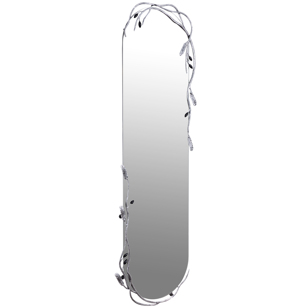 79050 Зеркало настенное Oliva Branch Айс Античное серебро BOGACHO 4656756150627 - Вид №1